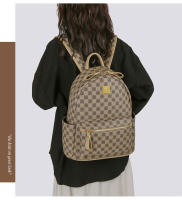 Mochila de gran capacidad para mujer, mochila pequeña versátil de cuero suave impermeable, bolsa de viaje al aire libre - details 11