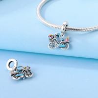 Colgante de plata 925 para mujer, abalorio con diseño de flores, compatible con pulsera y collar Original, joyería fina - details 2