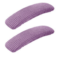 1 par de fundas para brazos de silla de oficina, funda elástica de LICRA resistente a las manchas, a prueba de polvo, para brazo de silla de ordenador - details 17
