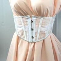 Ropa interior de malla, cinturón de entrenamiento moldeador de Abdomen posparto con patrón Floral para adelgazar la cintura - details 4