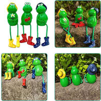 Juego de 3 piezas de resina para decoración de valla, Estatua de Animal para jardín, maceta - details 1