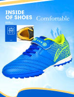 Zapatos de fútbol de marca para niños, botas de fútbol TF para niños, tacos antideslizantes para exteriores, zapatillas de fútbol, zapatos de entrenamiento deportivos - details 5