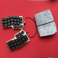Teclado Corne V4 Spilt negro con cable, modo único, intercambio en caliente, teclado con bocina, RGB personalizado, VIAL, Kit de teclado ergonómico, accesorios para jugadores - details 24