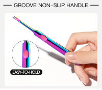 NAILWIND-Herramienta de manicura para uñas, removedor de barniz de Gel, recortador para limpieza de piel muerta, tenedor de cutícula de acero inoxidable - details 2