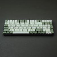 Matcha-Juego de Teclas para teclado mecánico, 123 Teclas, Perfil PBT XDA, sublimación de Tinte, adaptador para interruptores Cherry Mx 61/64/87/104/108 - details 0