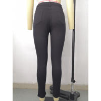 Nueva moda femenina: pantalones lápiz ajustados con cintura - details 16