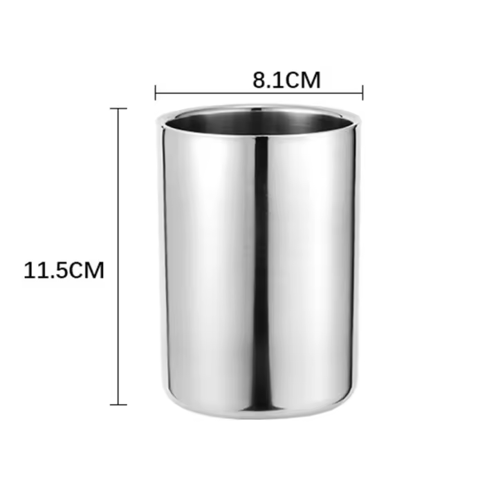 Tazas irrompibles de acero inoxidable Ins, taza de té reutilizable para mantener el frío, tazas aisladas de doble pared para Bar y hogar - 1