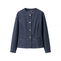 Chaqueta Casual para Mujer Más Vendida de Otoño/Invierno 2025 con Bolsillos Simples y Diseño Decorativo, Combinar con Pantalones de Mezclilla Cómodos. - details 1