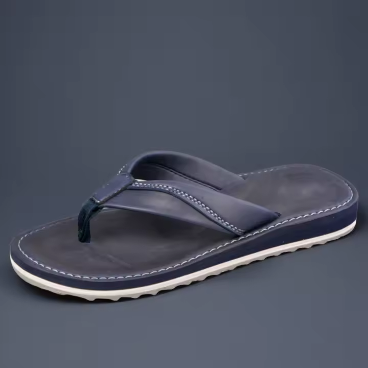 Chanclas de hombre, zapatillas de exterior de alta gama para hombre, sandalias de playa informales antideslizantes, no malolientes, de verano - 1