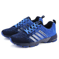 Zapatillas de correr antideslizantes para hombre, zapatos informales transpirables, ultraligeros, a la moda, de malla, para entrenamiento - details 13