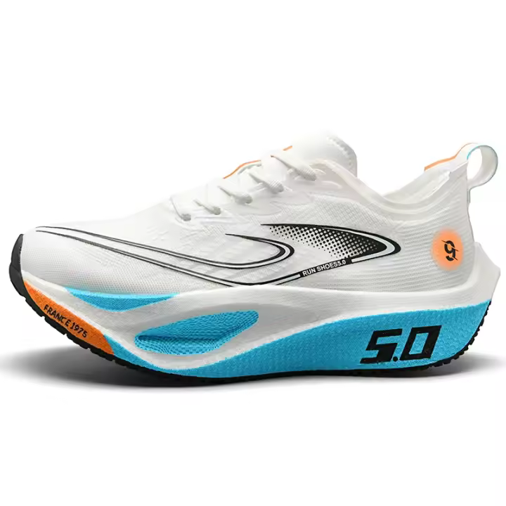 Zapatillas Deportivas para Hombre Planas Antideslizantes con Cojinera, Resistentes al Desgaste, Zapatillas de Correr Suaves en Malla Transpirable - 1