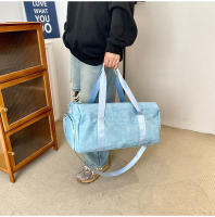 Bolsa de lona para gimnasio y Yoga para hombre, para acampar al aire libre, senderismo, escalada, bolsa de viaje de PU, bolsas deportivas grandes para Fitness con paquete de zapatos, almacenamiento de fin de semana - details 3
