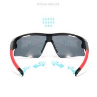 Gafas de sol polarizadas UV400 para ciclismo, lentes HD a prueba de viento, resistentes a los rayos UV, gafas de ciclismo cómodas y ligeras para deportes al aire libre - details 9