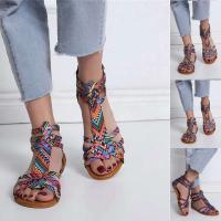 Sandalias Platas de Estilo Étnico para Mujer Sandalias de Plataforma Boho para el Verano 2023 - details 0