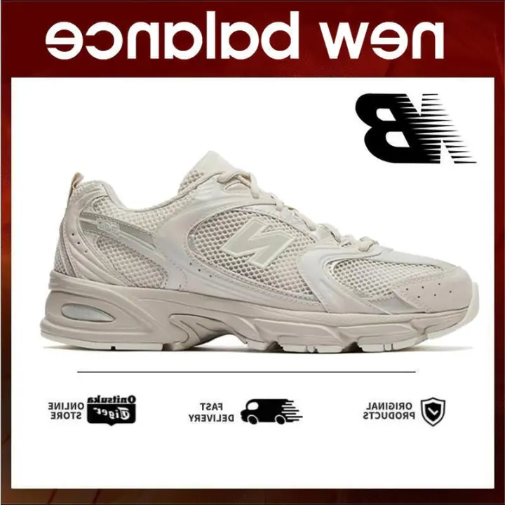 LETEN VENTA CALIENTE 530 Auténtico NB Casual - Beige Transpirable y ligero Unisex Zapatos para correr Pegatinas de pared - 1