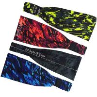1PCS Camouflage Headband Elastic Yoga Hair Band For Volleyball Cycling Fitness Tennis Sweatband - details 1