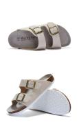 Cómodo forro de ante, sandalias planas de verano con soporte arqueado talla 6-11 - details 2