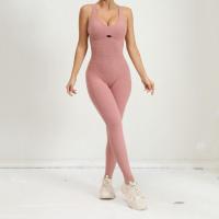 Mallas deportivas ahuecadas plisadas para otoño e invierno, conjunto de mono de Yoga, Leggings deportivos sin espalda que se abrazan al cuerpo, nuevo - details 23