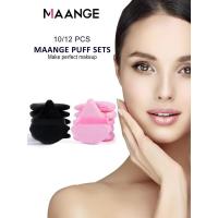Esponjas Triangulares MAANGE 10/12 Pcs Uso Húmedo y Seco para Suavidad en Ropa de Piel y Cosméticos Líquidos Herramientas de Cuidado de la Piel Facial - details 0