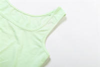 BUNO-Conjunto informal de 3 piezas para Mujer, camisetas sin mangas lisas básicas + Tops supercortos de manga larga + pantalones de cintura alta, chándales para Mujer 2025 - details 8