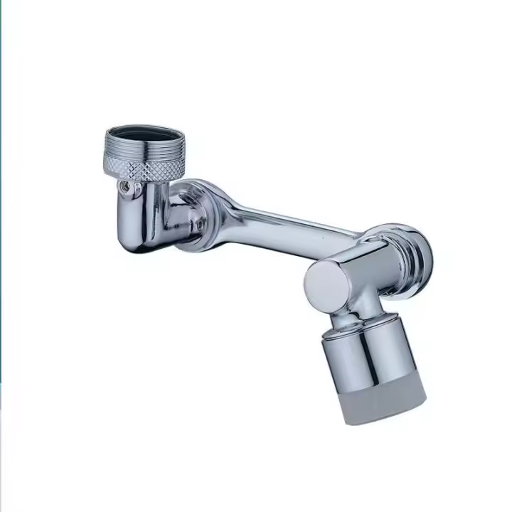 Grifo de Fregadero de Cocina con Extensión Robótica de 1080° Material de Cobre Filtro de Salpicaduras Boquilla Bubbler para Mejoras del Hogar Herramientas de Shower Sets - 1