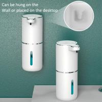 Dispensador automático de jabón de espuma, lavador de manos inteligente para baño con carga USB ABS, 380ML - details 6