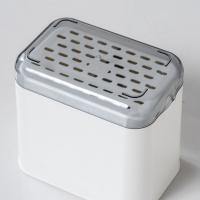 Escurridor de cuchara, cubo, palillos, cesta de tubo, soporte de almacenamiento de vajilla, estante organizador de cocina, caja de drenaje para palillos, estante para cubiertos - details 5