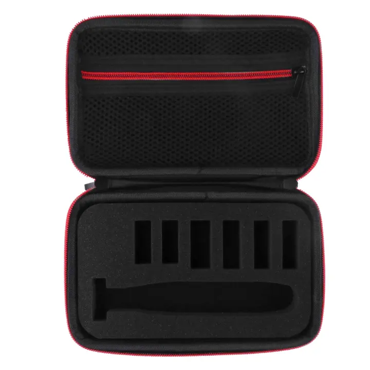 Funda Dura para Accesorios de Afeitadora QP2520/90/70 Bolsa de Viaje con Cremallera - 1
