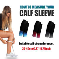 1Pair Sport Calf Compression Sleeves Calf Cramp Shin Splint Support Leg Compression Sock Men Women Leg Pain Relief, Running,Work - details 8