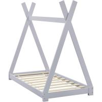 Cama para niños pequeños Cama Infantil 160 x 80cm Estructura Tipi de Madera Pino Color Pino Natural - details 46