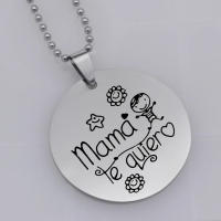 Pulsera y Llavero de "MAMA Te quiero" para mujer,creativo,joyería de moda,regalo de joyería,regalo del día de la madre - details 1