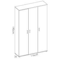 armario auxiliar, armario multiusos, armario multiusos interior, mueble multiusos, armario limpieza