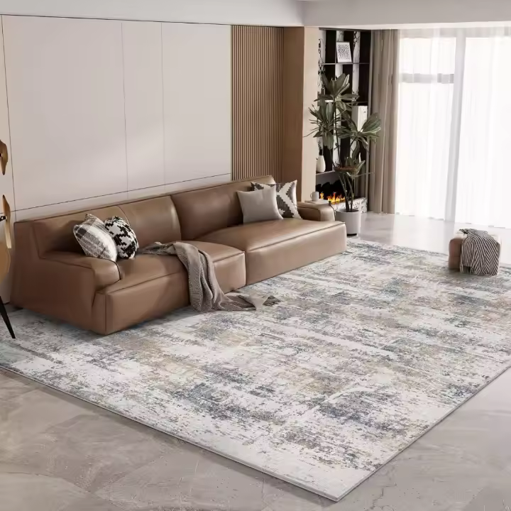 160 x 230 x 0.5 cm Alfombra Salón Esponja Espesa - Alfombra de área Abstractas Modernas Grande y Lavable, Alfombra de Habitación Dormitorio Antideslizante,Suave Cachemira Decoración de Interiores - 1