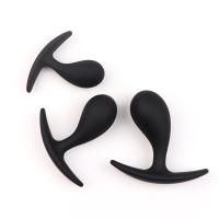 Tapón Anal de silicona con forma de gota de agua doblada, masturbación, coqueteo, patio trasero, Juguetes sexuales para adultos - details 1