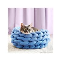Cama de Piedra Hueca Suave y Cálida Hecha a Mano para Perros y Gatos Casa de Mascotas Desmontable para Cachorros Tipo de Refugio para Mascotas - details 4
