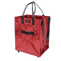 Bolsa de Comestibles Reutilizable con Ruedas, Carrito de la Compra, Bolso con Ruedas, Cierre de Cremallera, Ligero, Lleva Hasta 66 libras, Se Pliega En Plano, Asas Irrompibles - details 18