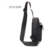 Bolso de pecho Simple de gran capacidad para hombre, riñonera informal impermeable para hombre, bolso multifuncional para teléfono móvil de estilo coreano para niños - details 30