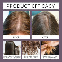 La crema para el cuidado del cabello HOEGOA Batana es suave, fuerte, fragante, brillante, hidratante y nutre el cuero cabelludo. - details 8