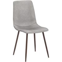Juego de 4, Estilo Nórdico Vintage de Cuero Sintético con Patas de Metal, Sillas de Comedor para la Cocina, Sillones para el Salón, Color Marrón - details 12