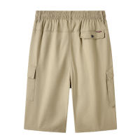 Pantalones Cargo Cortos de Algodón para Hombres CHAIFENKO Ajuste Regular, Múltiples Bolsillos, Transpirables para Verano al Aire Libre - details 8