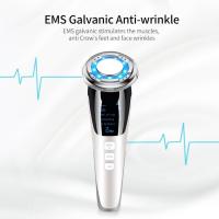 Masajeador Facial, Instrumento Multifuncional con Frío Calor Roja, Azul para Antiarrugas, Anti-envejecimiento, Limpieza Profunda, Cuidado Facial - details 6