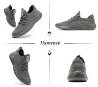Zapatillas De Correr Para Hombre Zapatos Deportivos Ligeros Y Transpirables Para Caminar Y Jogging Tecnología Flywire Material Superior De Encaje Y Poliéster Suela De EVA - details 15