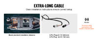SucceBuy Control de acelerador de barco, 5006186 Caja de control remoto fueraborda montada en la parte superior para Evinrude Johnson, Caja de control de acelerador marino con interruptor de ajuste eléctrico y cordón - details 3