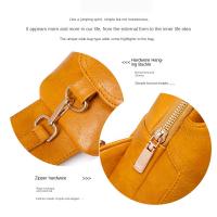 Riñonera de cuero PU para mujer, bolso de pecho sencillo de estilo bohemio para mujer, bolso de hombro deportivo Retro occidental de gran capacidad para ciclismo - details 32