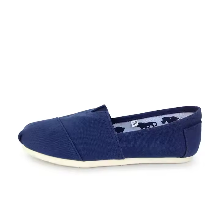 zapatos Canva, zapatillas para hombre y mujer, zapatos Toms de Color sólido, zapatos de tela Tromas, zapatos Mary, zapatos casuales - 1