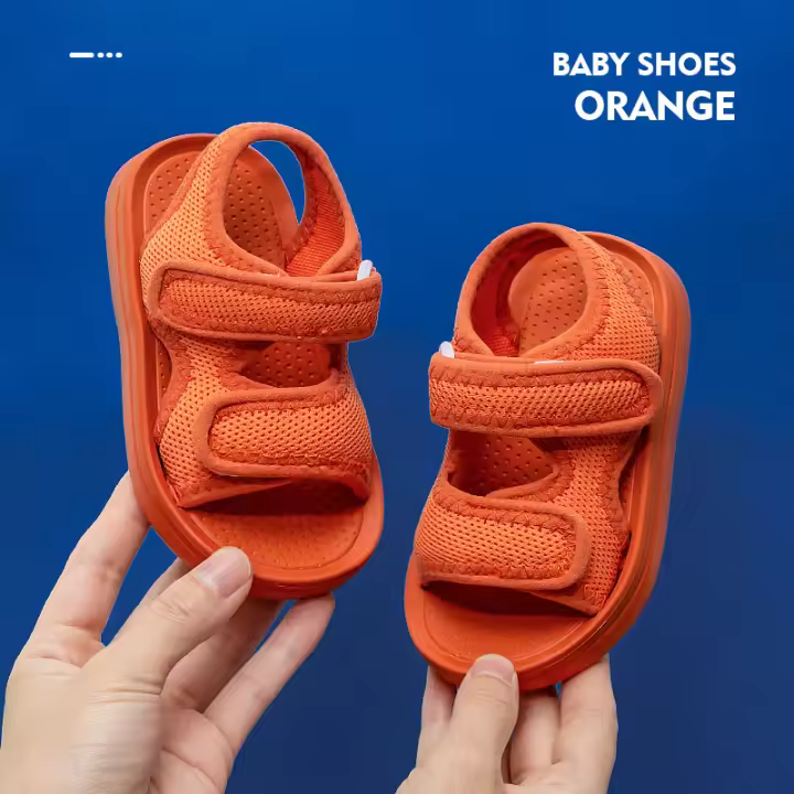 Sandalias de tela para niños, zapatos de playa al aire libre para niños, sandalias para niños pequeños - 1