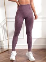 Body deportivo liso sin costuras de verano para mujer de cintura alta, pantalones de yoga Fiess con letras que levantan la cadera, monos de entrenamiento - details 21