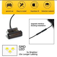 Para Toyota Tundra Raptor/TRD estilo LED parrilla lámpara montaje DRL/conducción/posición luces marcadoras de liquidación 2022-2025 - details 2
