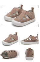 Medias Sandalias Para Bebés, Zapatos De Playa Para Primavera Y Verano 2024 Para Niños Pequeños, Sandalias Medianas Para Niños, Sandalias Huecas Transpirables Para Niñas Suaves - details 3