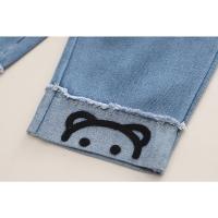 Nuevos Pantalones de pierna ancha para bebé, vaqueros para niña, primavera y verano, 2024 - details 5